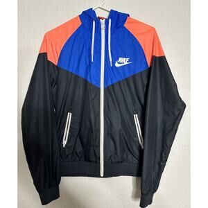 Nick Windrunner Women’s Running Size Medium Blue, Black And Orange